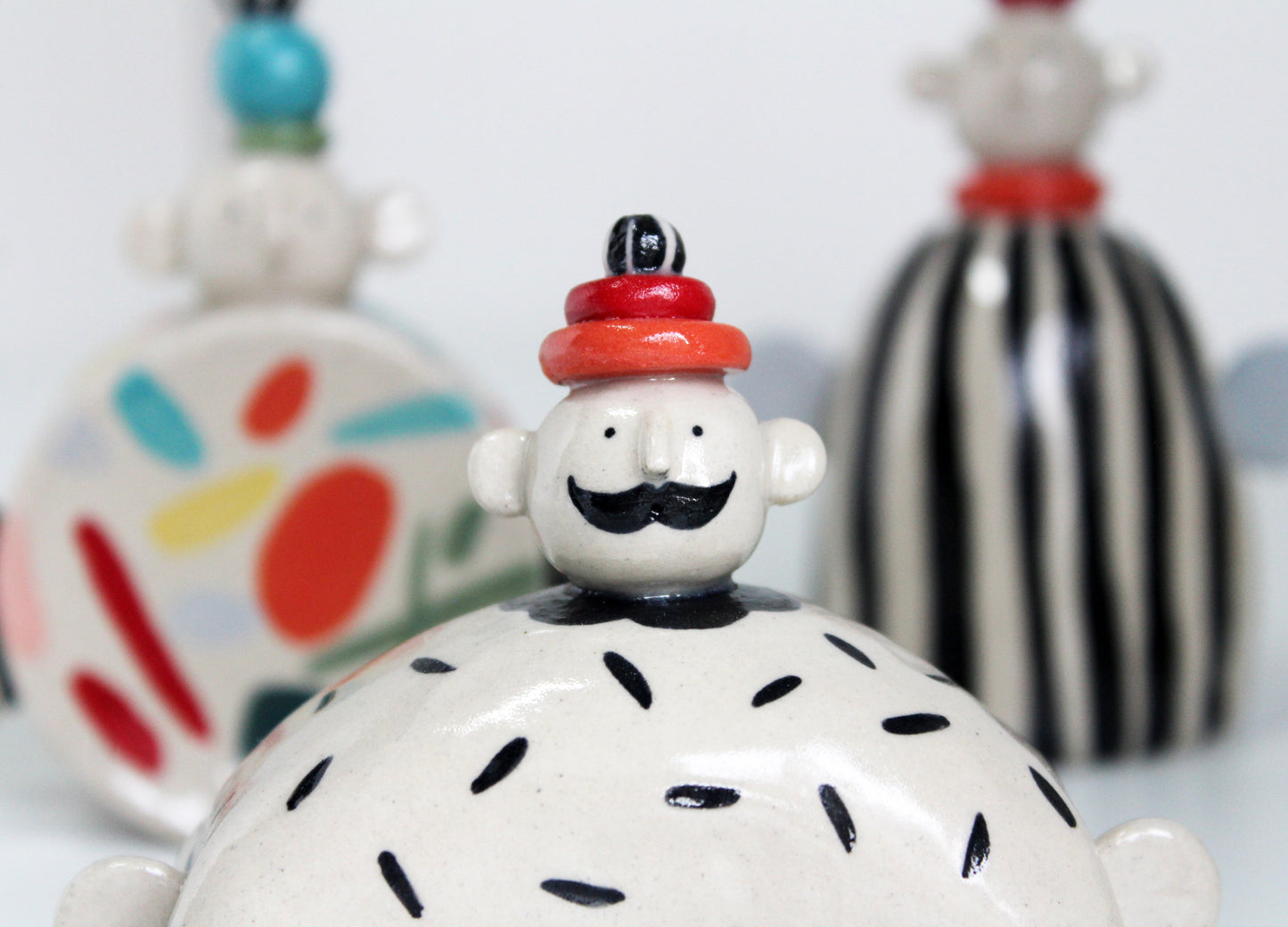 Ceramic jolly folk No.2