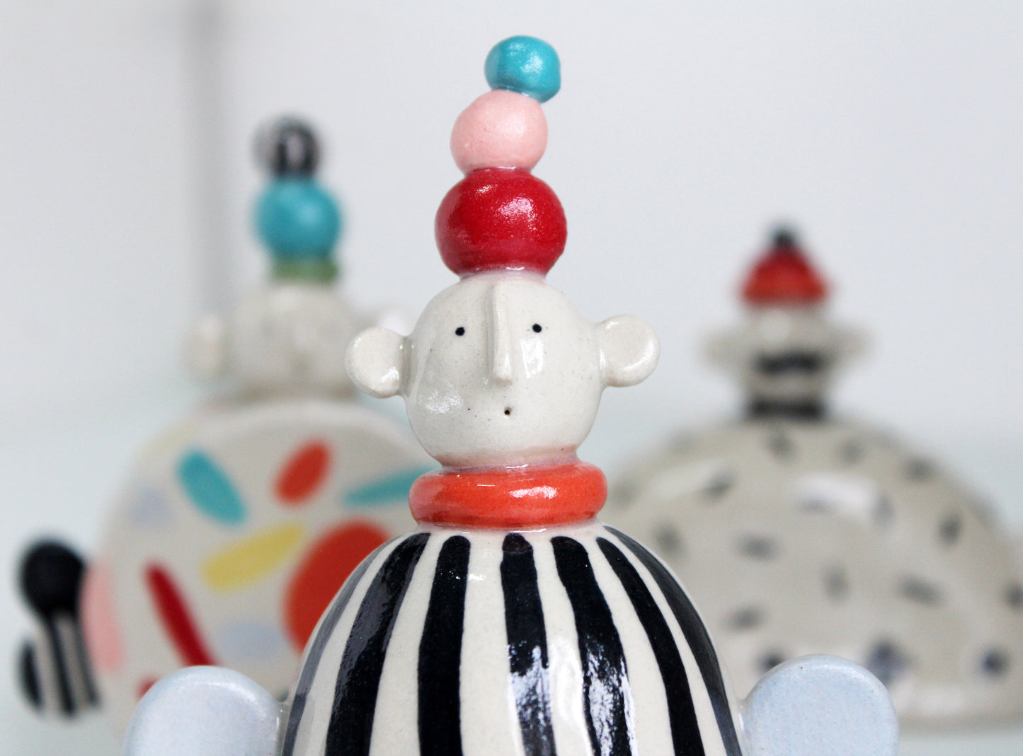 Ceramic jolly folk No.1