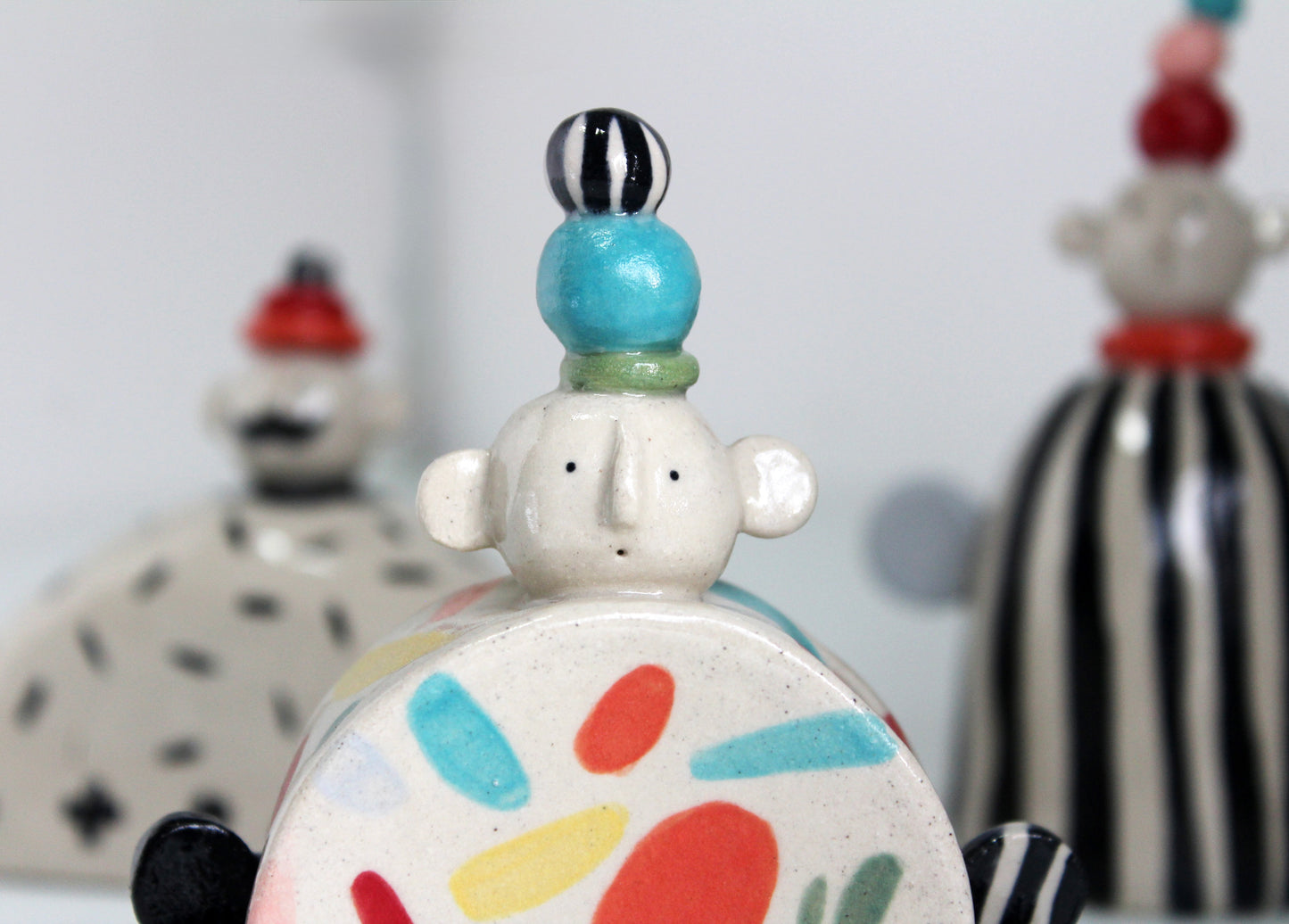 Ceramic jolly folk No.3