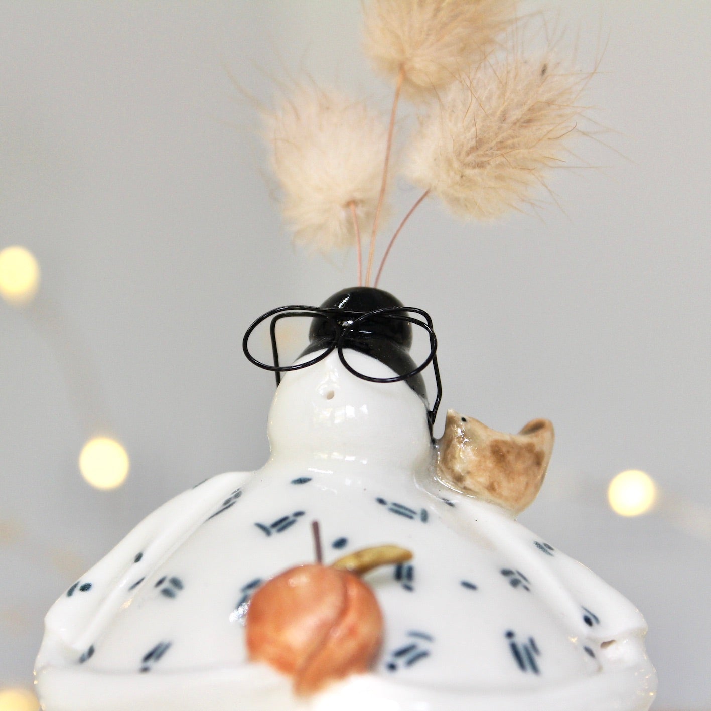 Feeling Peachy Ceramic Stargazer