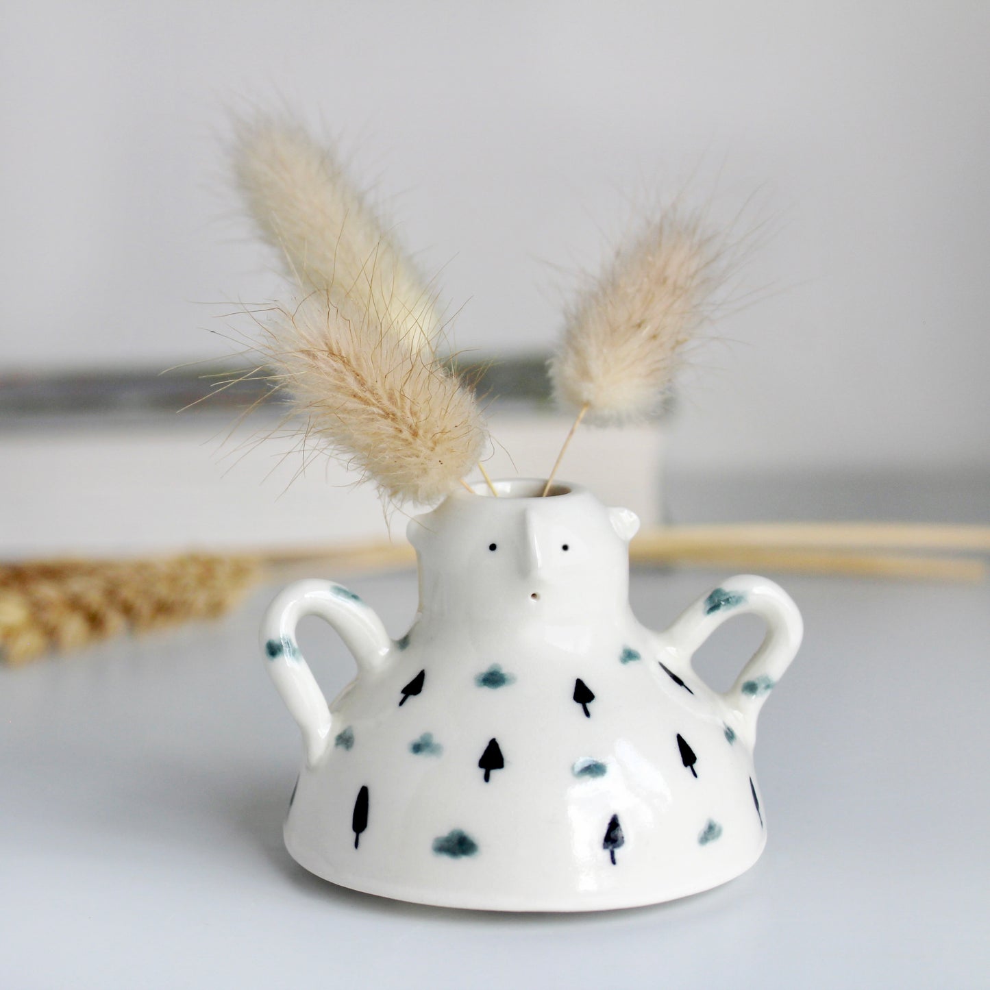 Mini Ceramic Bud Vase