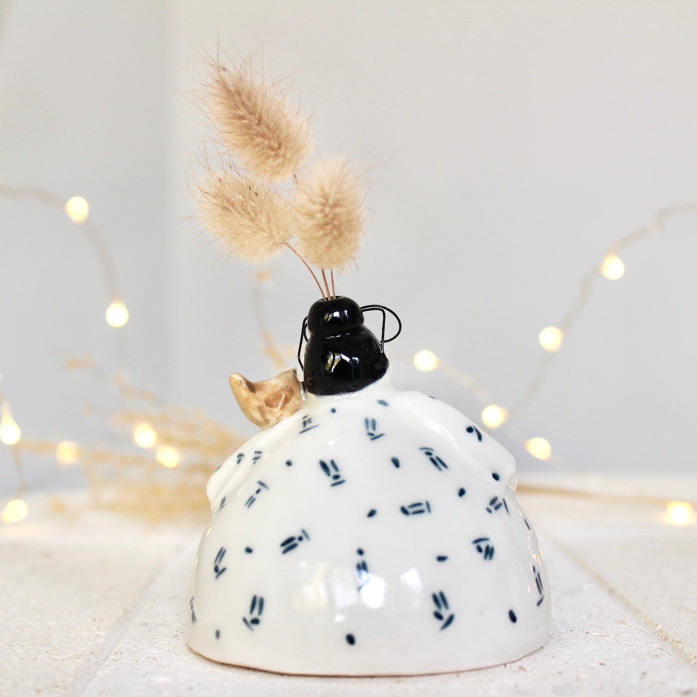 Feeling Peachy Ceramic Stargazer