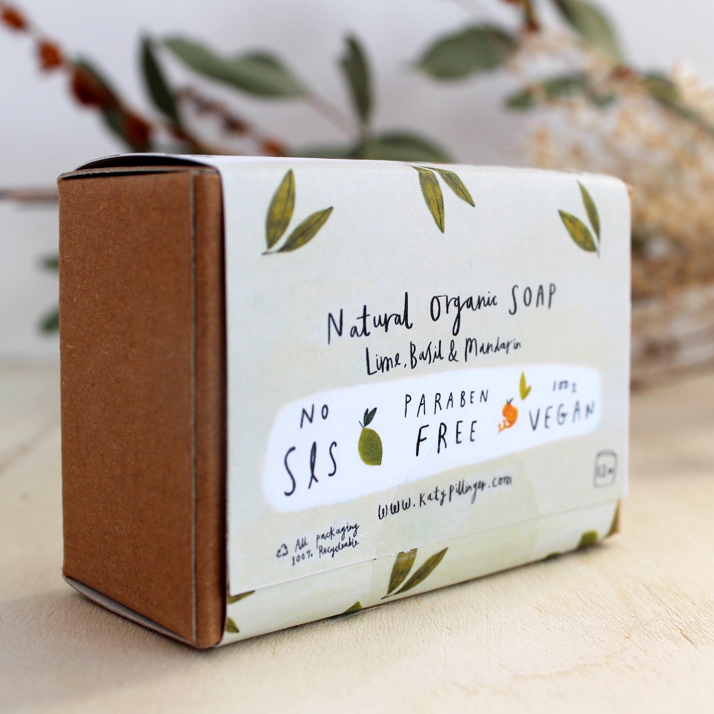 Lime Basil & Mandarin Soap Bar
