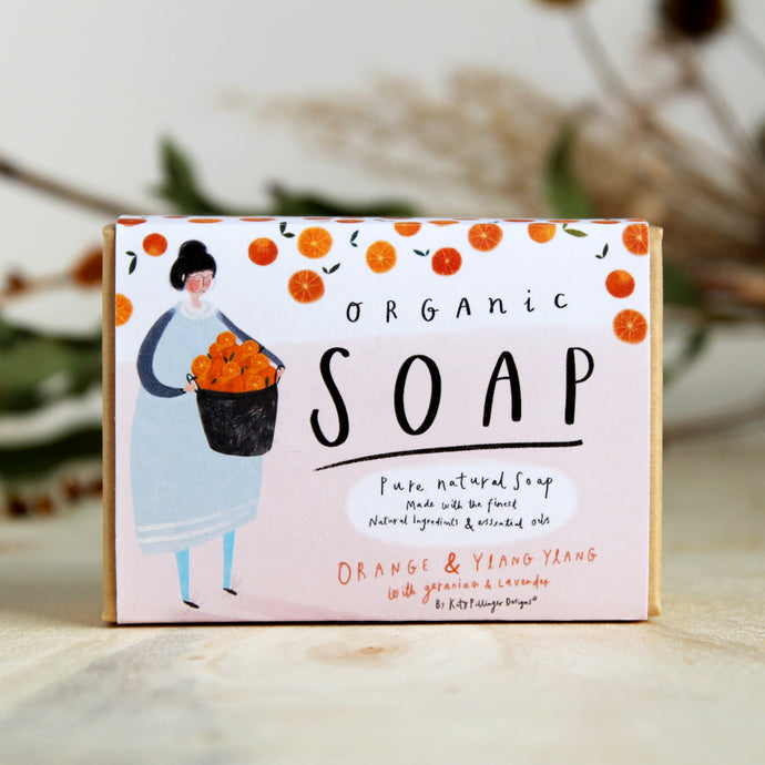 Sweet Orange & Ylang Ylang Organic Soap