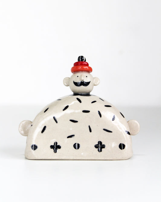 Ceramic jolly folk No.2