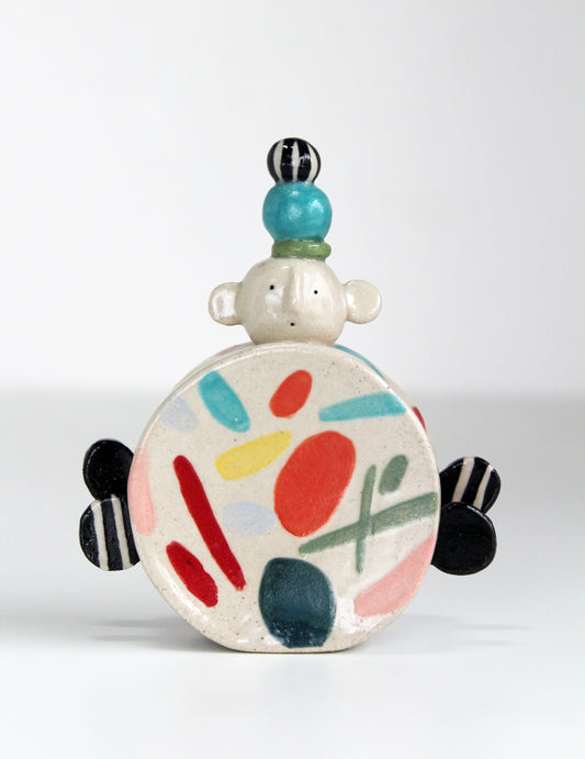Ceramic jolly folk No.3