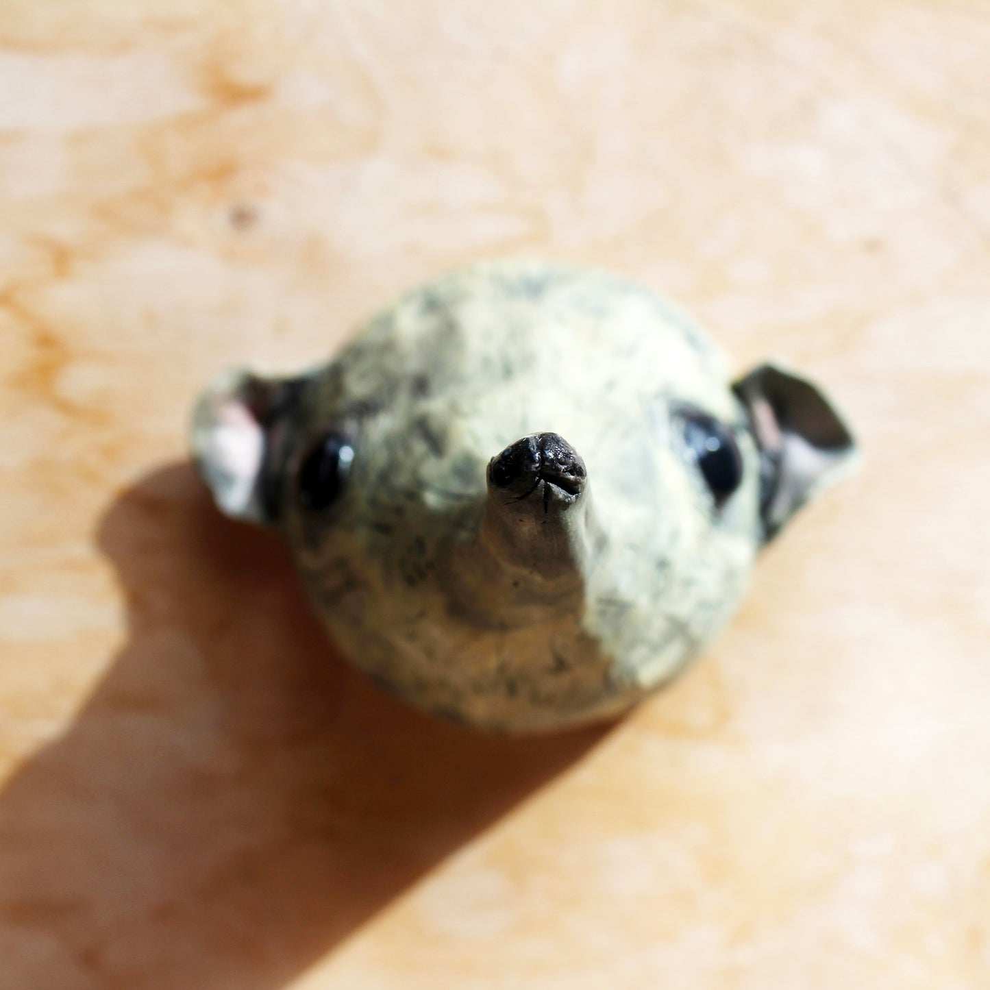 Ceramic Elephant Shrew Animal Head