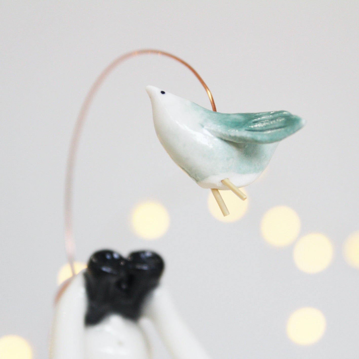 Ceramic Stargazer Bird Watcher