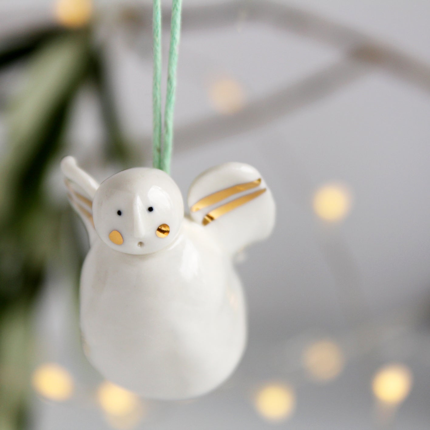 Snow Angel Ceramic Tree Decoration
