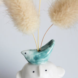 Miniature Ceramic Dried Flower Holder