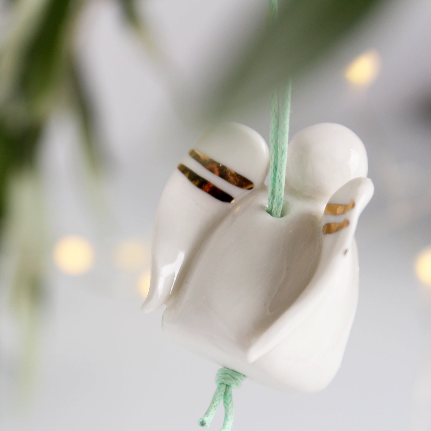 Snow Angel Ceramic Tree Decoration