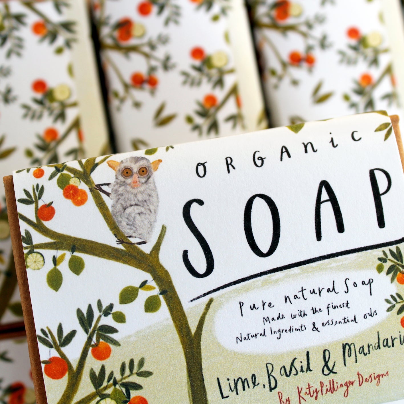 Lime Basil & Mandarin Soap Bar