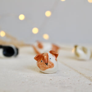 Miniature Ceramic Guinea Pig