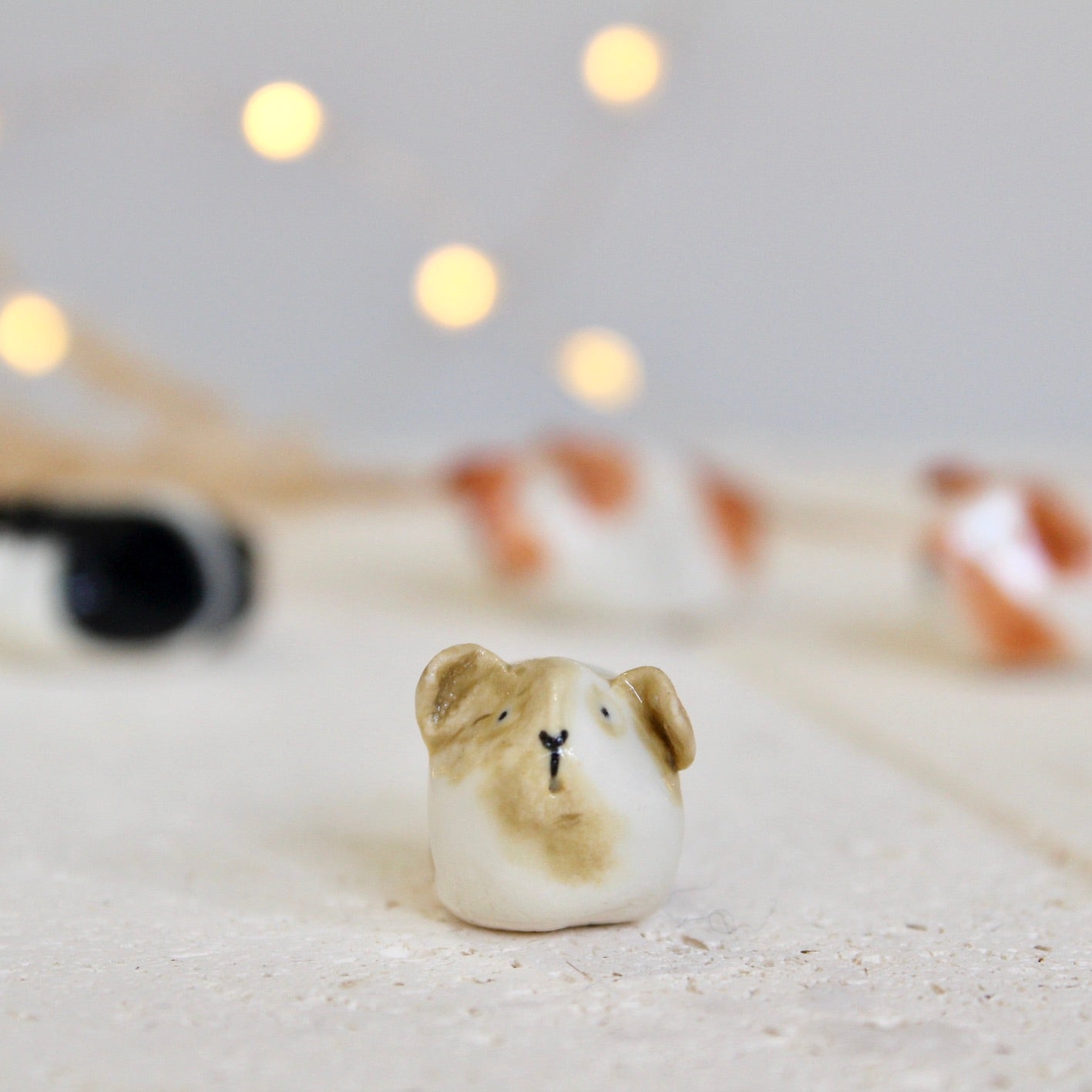 Miniature Ceramic Guinea Pig