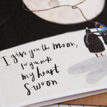 Wonderful Moon Love Card