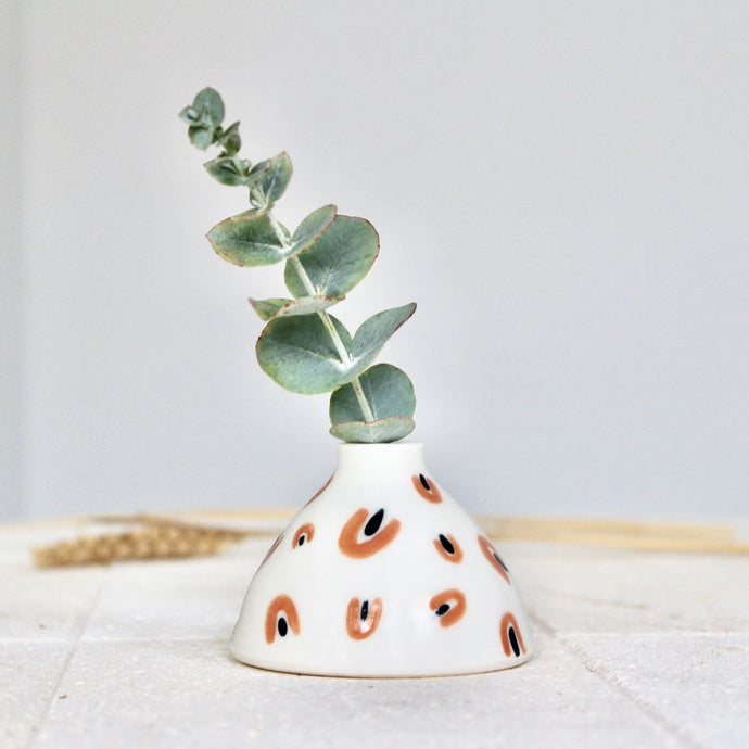 Small Ceramic Single Stem Vase