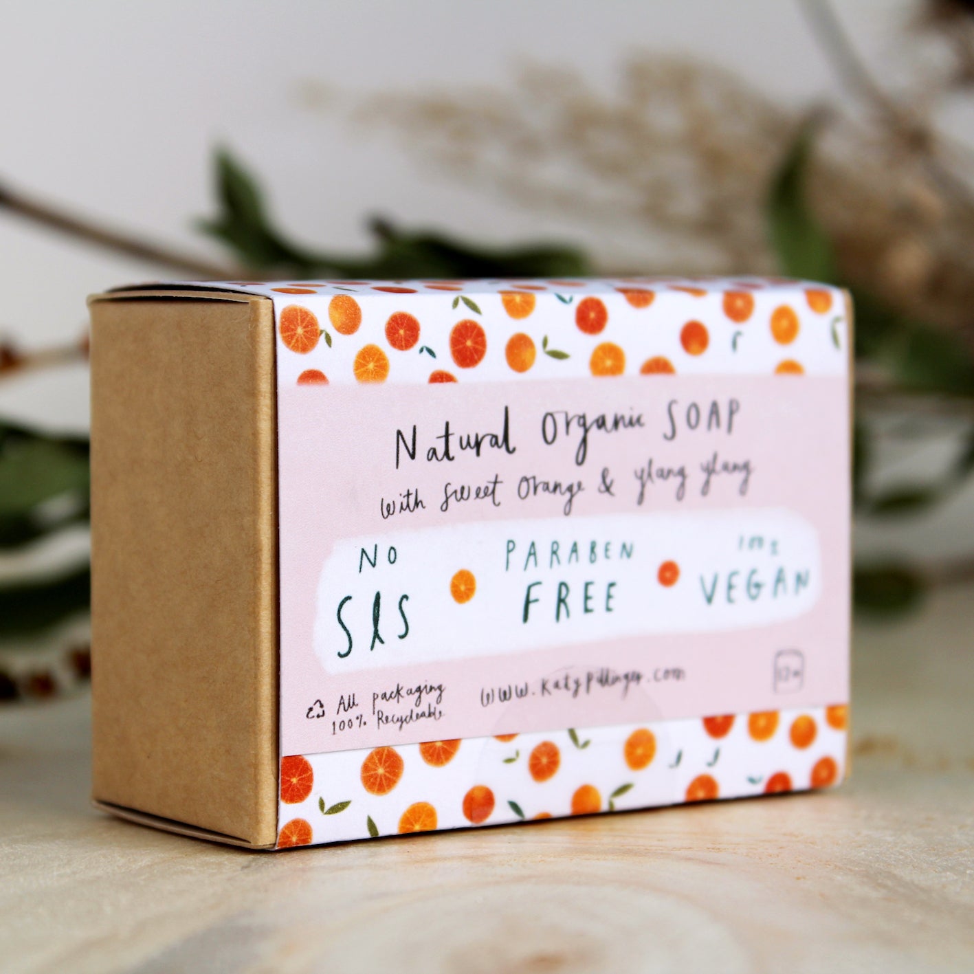 Sweet Orange & Ylang Ylang Organic Soap