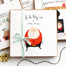Pack of 6 Funny illustrated Christmas Cards