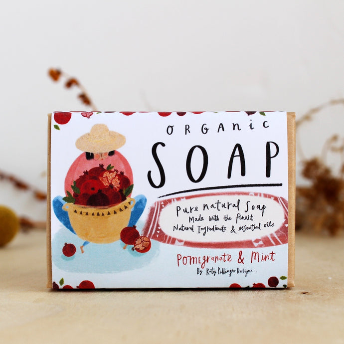 Pomegranate & Mint Organic Soap