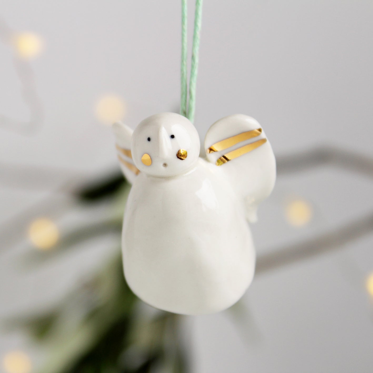 Snow Angel Ceramic Tree Decoration
