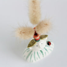 Miniature Ceramic Dried Grass Holder