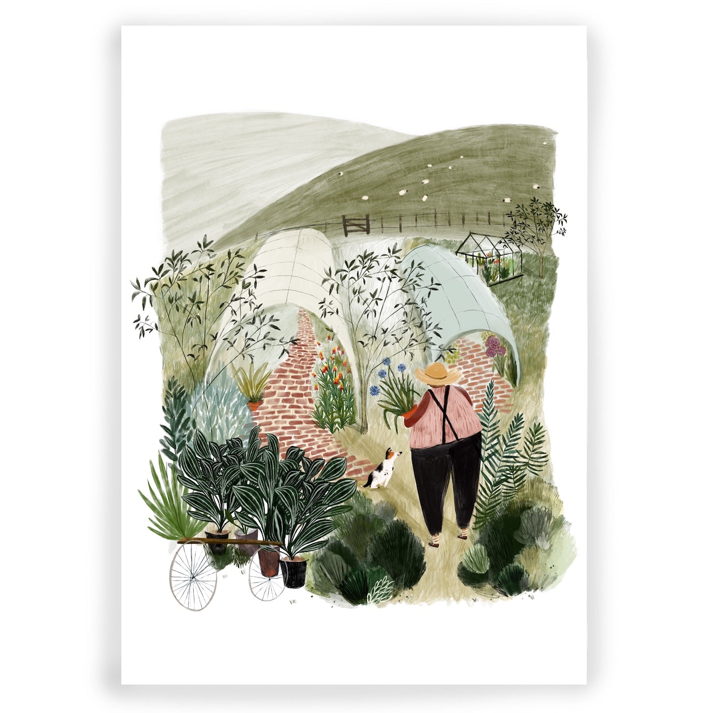 Gardener's Delight  Art Print