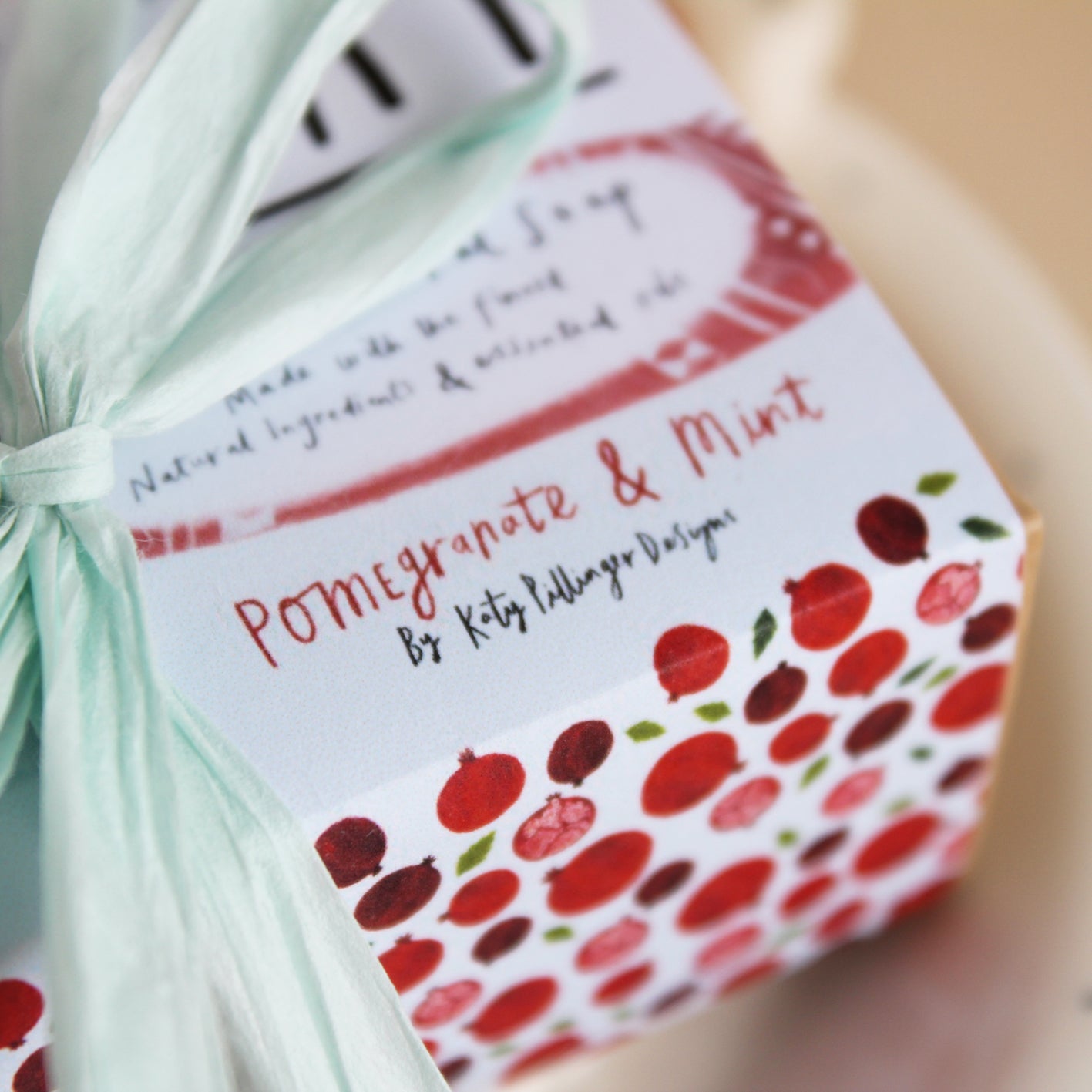 Pomegranate & Mint Organic Soap