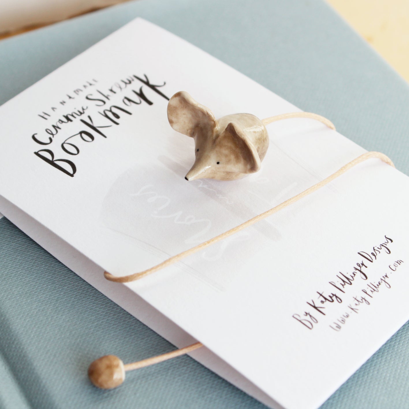 Ceramic Shrew Bookmark