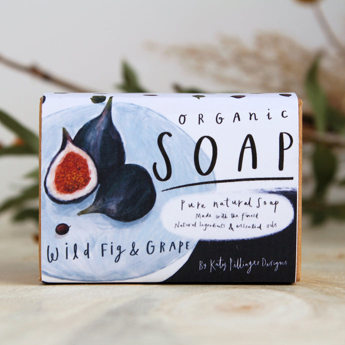 Organic Wild Fig & Grape Soap