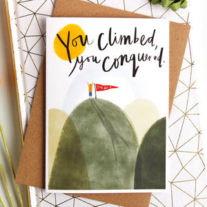 You Did It Congratulations Card
