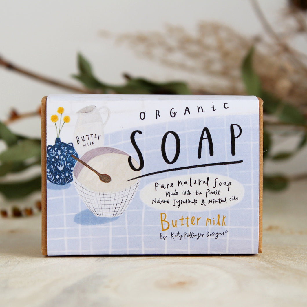 Organic Buttermilk Soap Bar